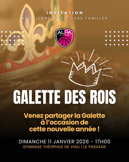 Venez partager la Galette des Rois !