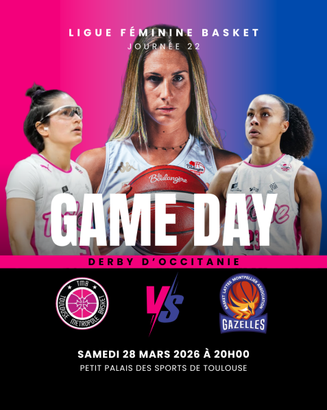 Match LFB : Toulouse (TMB) vs Montpellier (BLMA)