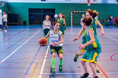 U15 Féminines 2 vs Basket Ball Bazeillais (15 mars 2014)