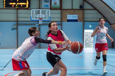 U13 Féminines 2 @ Basket Club Mézin Moncrabeau (12 avril 2025)